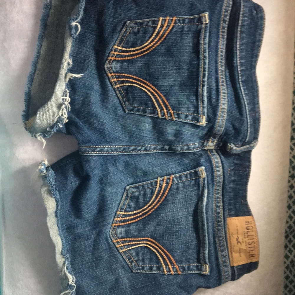 Hollister jean shorts